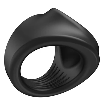 Male Silicone penis lock cock Ring bondage Erection Delay Ejaculation Reusable Enlargement ball stretcher massager Sex Toy Men 6