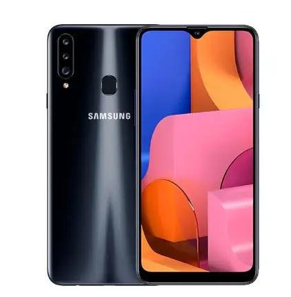 Мобильный телефон samsung Galaxy A20S 4 Гб 64 Гб 6,5 дюймов Infinity-V Snapdragon 450 Восьмиядерный Android 9,0 4000 мАч 13 МП 4G LTE - Цвет: Черный