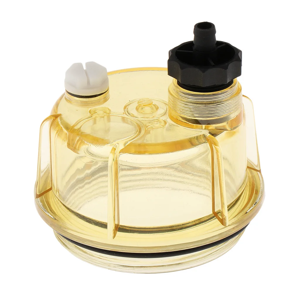 72 X55mm ABS Plastic Boat Fuel Tank Filter Water Separator Bowl