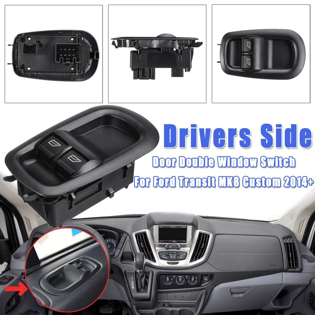 Car Electrical Switches Motors 1791339 Door Double Window Switch