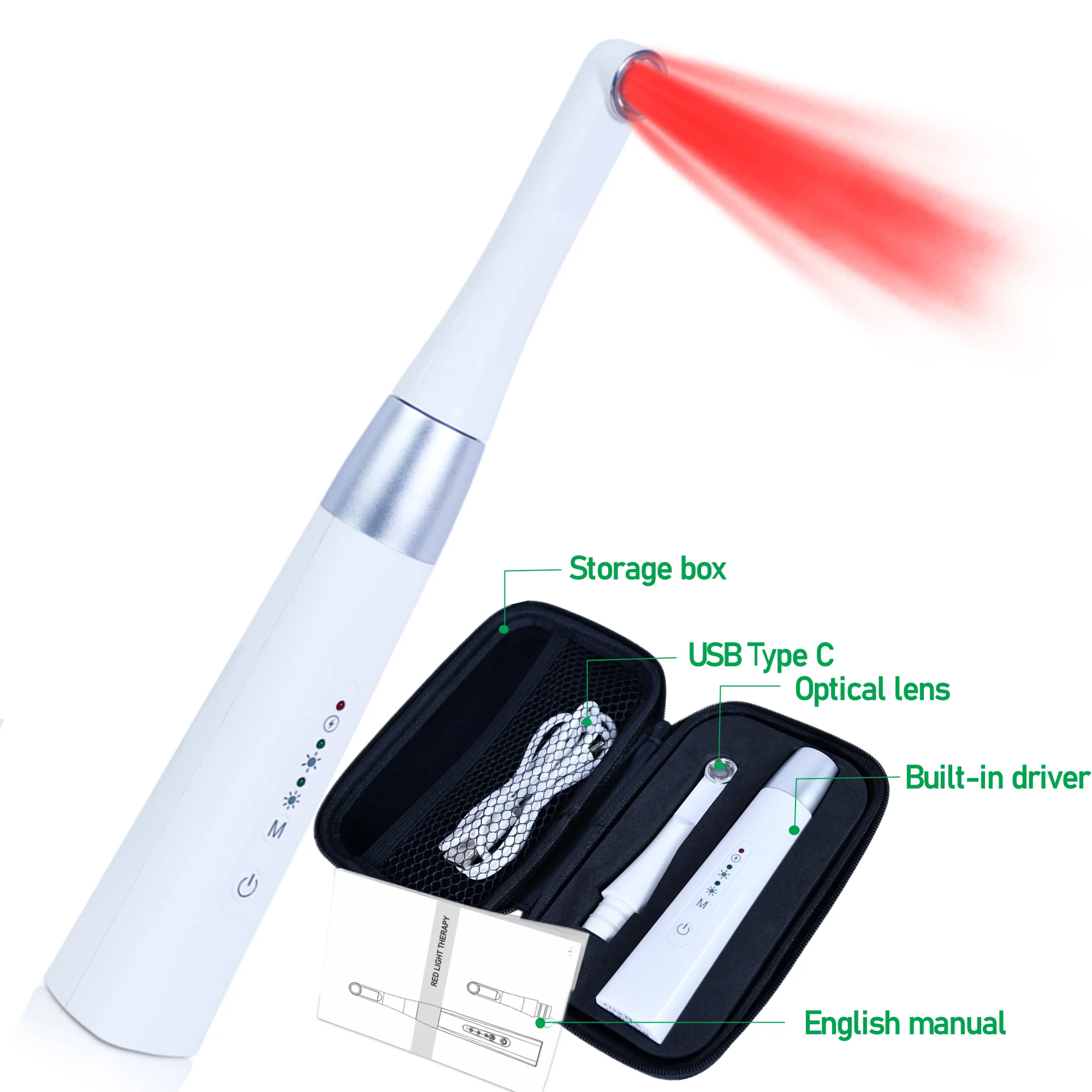 Lights & Lighting Red Light Therapy device for Cold Sore Herpes Canker