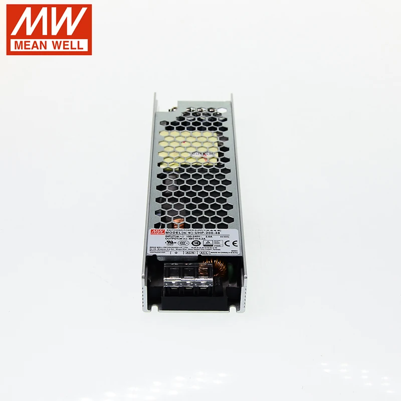 Meanwell UHP-200 200 Вт тонкий тип импульсный источник питания 110 В/220 В переменного тока до 3,3 В 5 в 12 В 24 в 36 в 48 В DC Meanwell PFC трансформатор