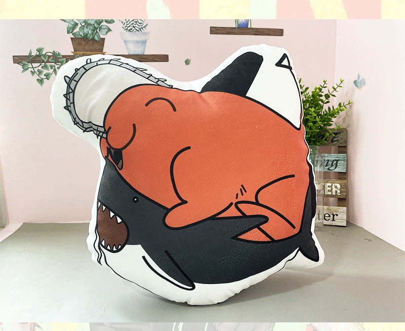 Poupées en peluche Anime Chainsaw Man Pochita Cartoon pour enfants, coussin  de canapé, oreiller mignon, collection de jouets Cosplay, cadeau  d'anniversaire et de Noël - AliExpress