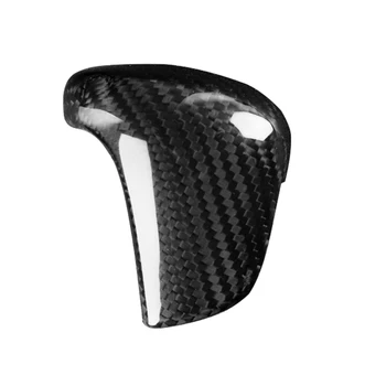 

Trim Gear Shift Knob Cover Carbon Fiber Gear Shift Knob Cover For Honda Accord 10th Gen 18 19 1pcs