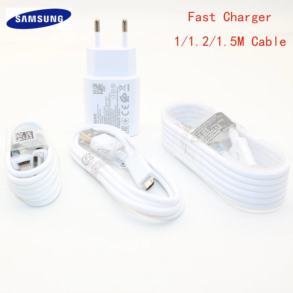 Оригинальное быстрое зарядное устройство samsung TA600 9V2A адаптер USB C 3 0 для Samsung J3 J5 J7