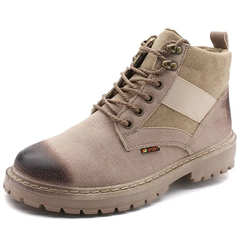 New Men Shoes Mens Winter Snow Boots Martins Man Leather Shoe Ankle Bot Cowboy Waterproof Motorcycle Casual Coturno Botas Hombre