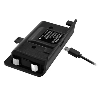 

Portable Batteries With USB Cable for XBOX ONE Controller Charging Batteria Rechargeable Backup Battery Pack 600mah Charger Kit