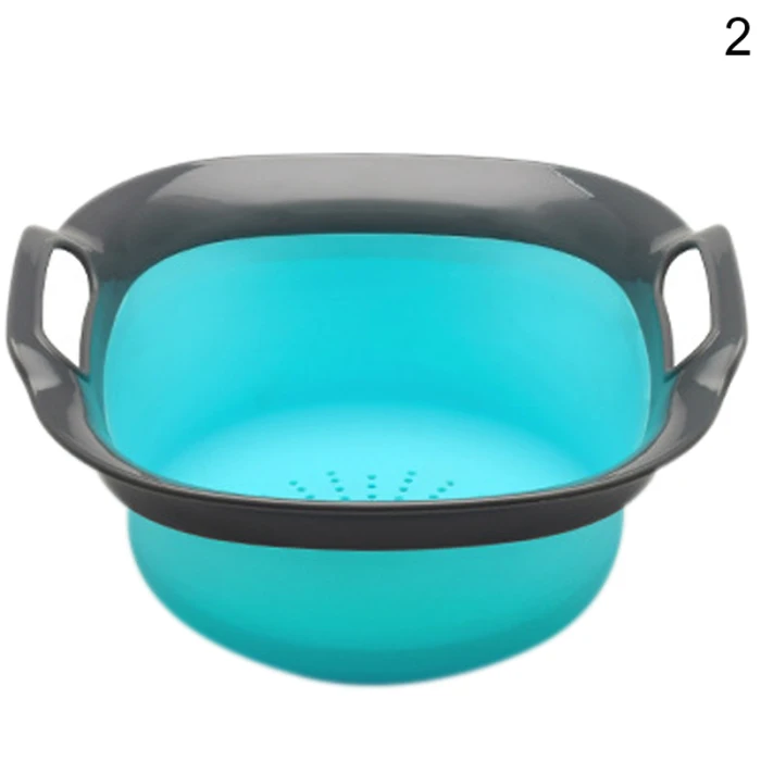 Collapsible Colander Food Grade Silicone Kitchen Fruit Vegetable Strainer Basket Folding FP8