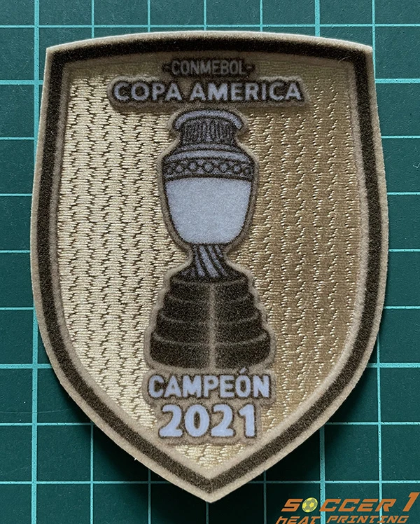 Argentina 2021 COPA America CHAMPIONS soccer patch Argentina CONMEBOL