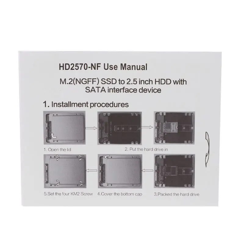 Мини SATA USB 2,0 для SATA SSD адаптер Внешний HDD корпус жесткий диск Caddy чехол 7 мм ноутбук Настольный D08B