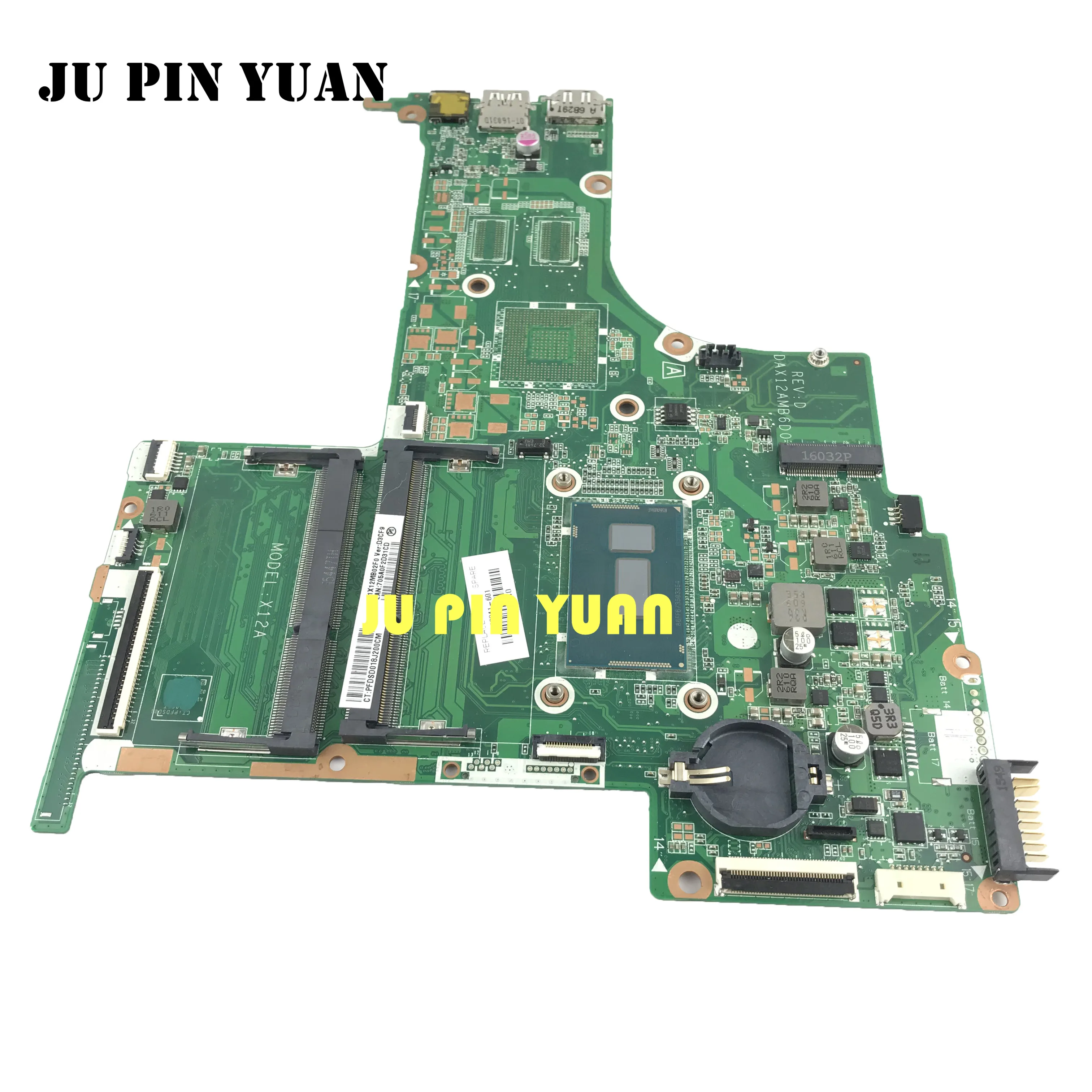 Материнская плата для ноутбука HP Pavilion 15-ab 15t-ab 809041-601 DAX12AMB6D0 809041-809041 полностью