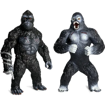 

Large Animal Plastic Simulation Model Orangutan Doll Chimpanzee Gorilla Toy Hand To Do Educational Toy Children Gift