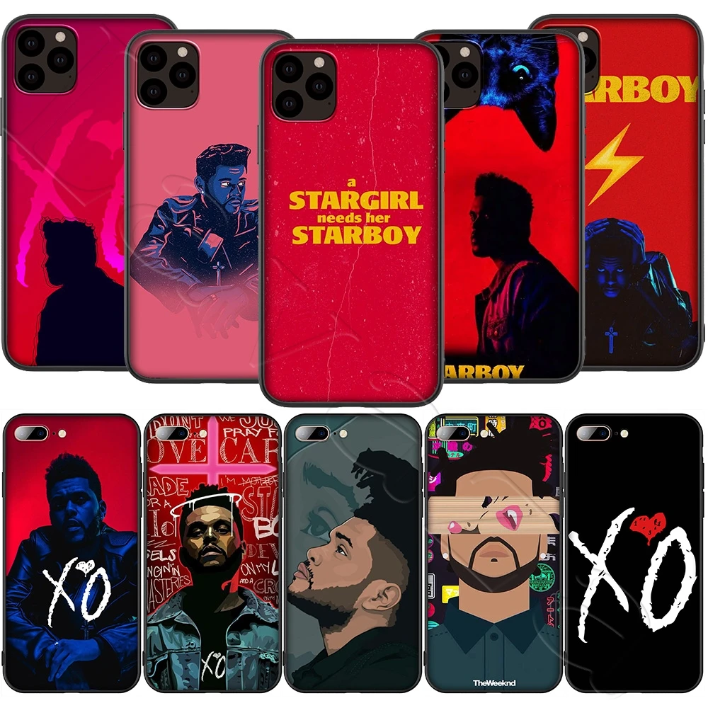 Мягкий ТПУ чехол Lavaza The Weeknd Starboy для iPhone 12 Mini 11 Pro XS Max XR X 8 7 6 6S Plus 5 5S SE | Мобильные