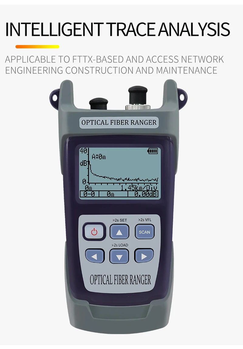Mini Fiber Optic OTDR Optical Fiber Reflectometer