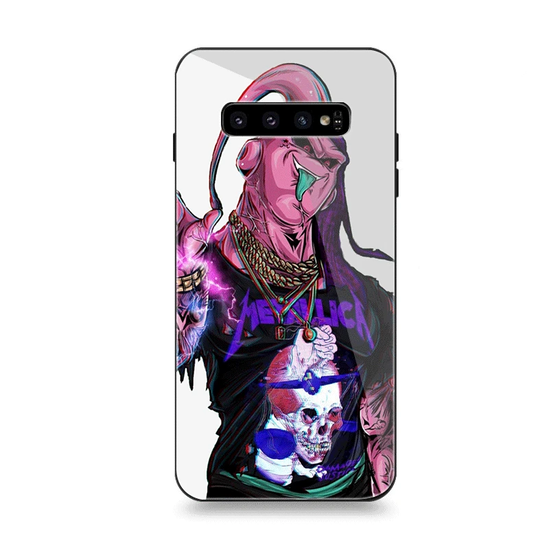 Чехол для телефона Стекло для samsung A70 A10 A30 A40 A50 A60 A20 S7 край S8 S9 S10 плюс Чехол классный Dragon Ball Z Сон Гоку