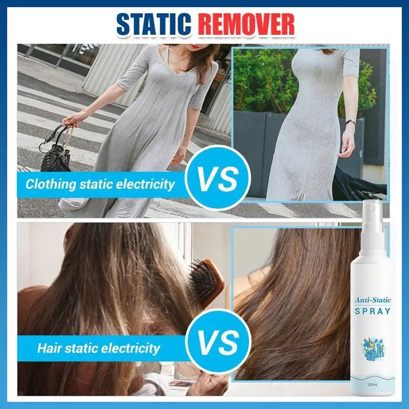 Antistatique Vêtements Naturel,Élimine Statique Vêtements,Antistatique pour  Vêtements,Réduit Statique Vêtements,Spray Anti Statique - Cdiscount  Electroménager