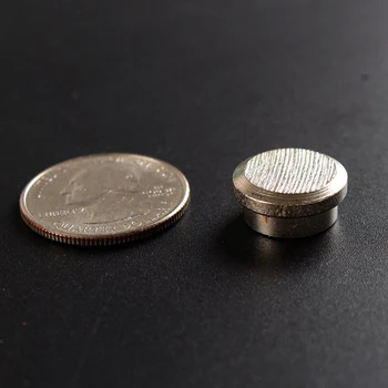 

Rare earth neoddymium magnet with steel shell,NdFeB disk magnet nail,strong whiteboard magnet clasp,metal magnet pot D16mm 10PCS