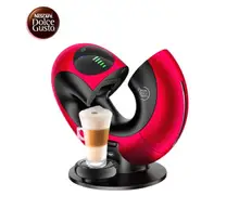 

Nestle Nescafe Dolce Gusto 6cups Capsule Coffee Machine EDG736 Household Smart Touch milk foam Espresso maker Eclipse red