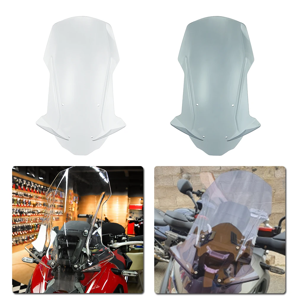 Motorcycle Windshield For Honda X-ADV750 XADV750 XADV X ADV 750 2017 2018 2019 Windscreen Wind Shield Screen Deflector Protector