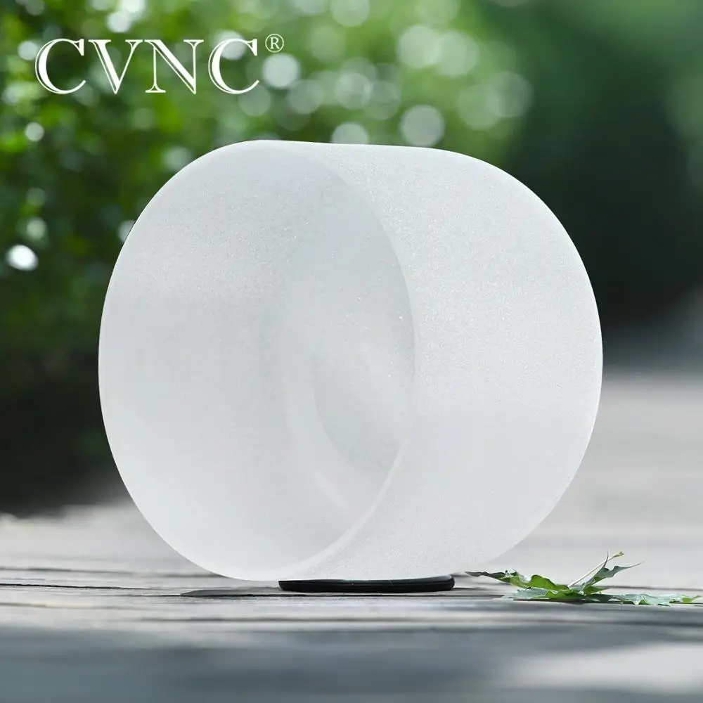 CVNC 12 дюймовый Note C/D/E/F/G/A/B чакры Матовый Кварцевый Поющий чаша для медитации