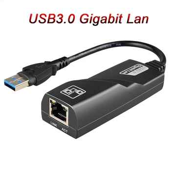 

USB Ethernet Adapter Network Card USB 3.0 to RJ45 Gigabit Lan Internet for Computer for PC Laptop Usb Ethernet