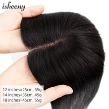 Isheeny Women Topper Hair Piece Real Human Hair 10
