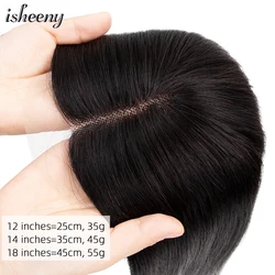 Isheeny Women Topper Hair Piece Real Human Hair 10