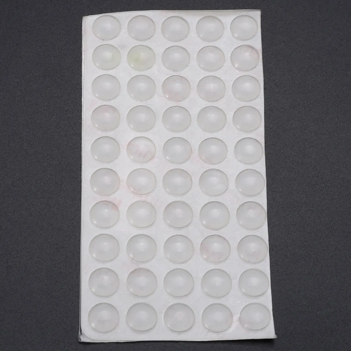 50Pcs/packs Silicone Mini Rubber Feet Pads Transparent Buffer Bumper Stop Cushion Self Adhesive Home Cupboard Door Close Buffer