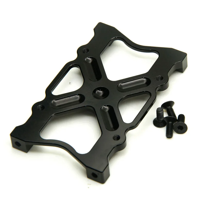 

Aluminum Bumper Mounting Plate Accessories for for AXIAL SCX10 1:10 Scale RC Car,Black