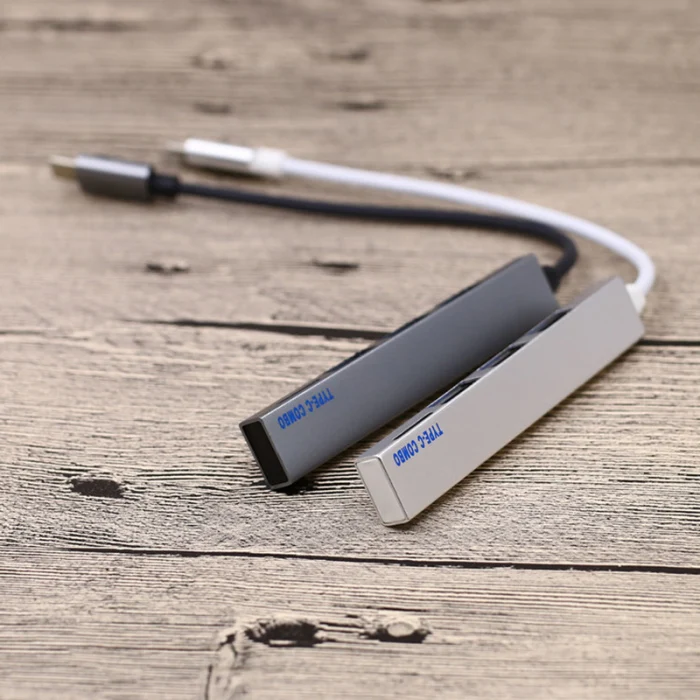 Тип C USB2.0 концентратор TF Card Порты и разъёмы адаптер Портативный для мобильного телефона Ноутбук Офис VDX99