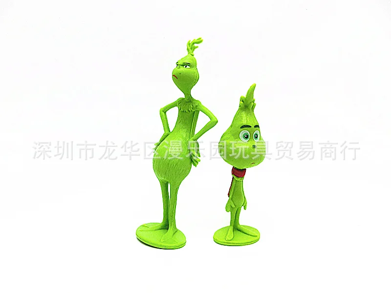 ThinkEasy ПВХ Grinch игрушки Фигурки Куклы для детей Рождественская тема