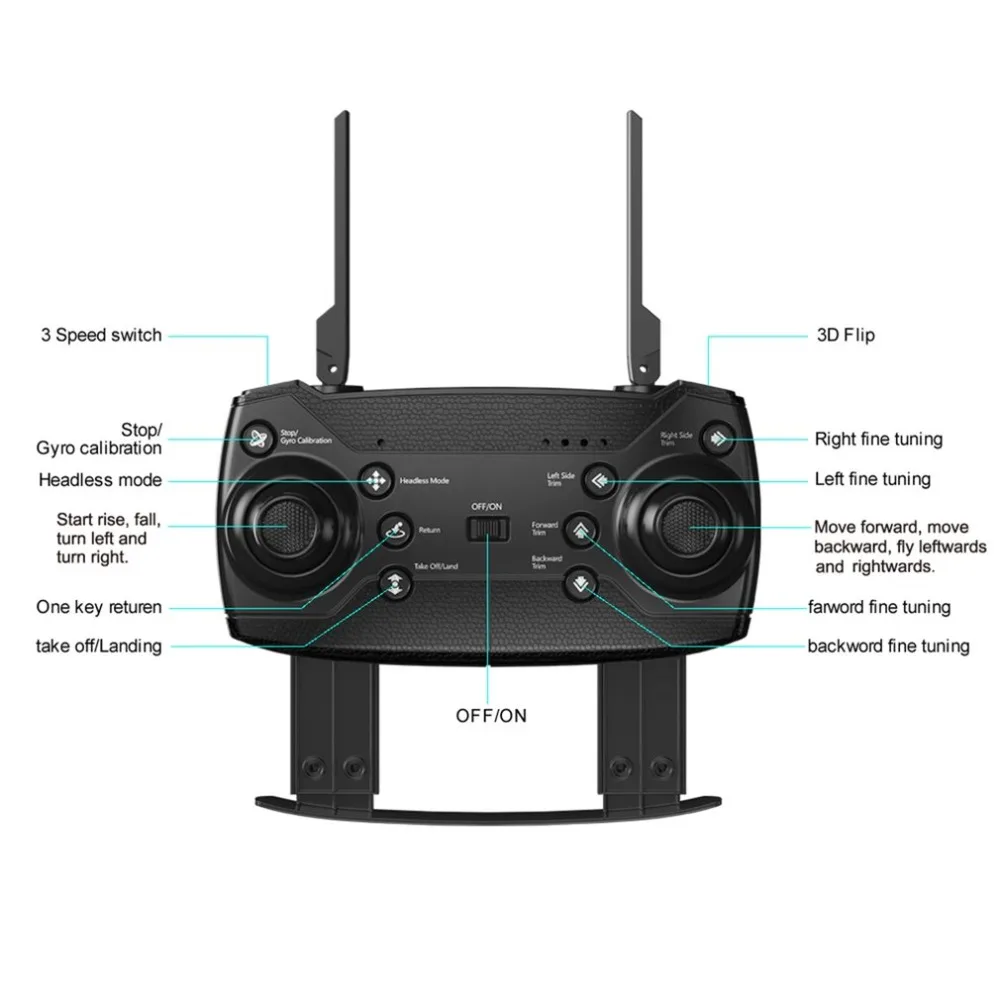 FQ777 FQ40 2,4G мини WiFi FPV с 480/720P HD камерой режим удержания высоты складной RC Дрон Квадрокоптер RTF