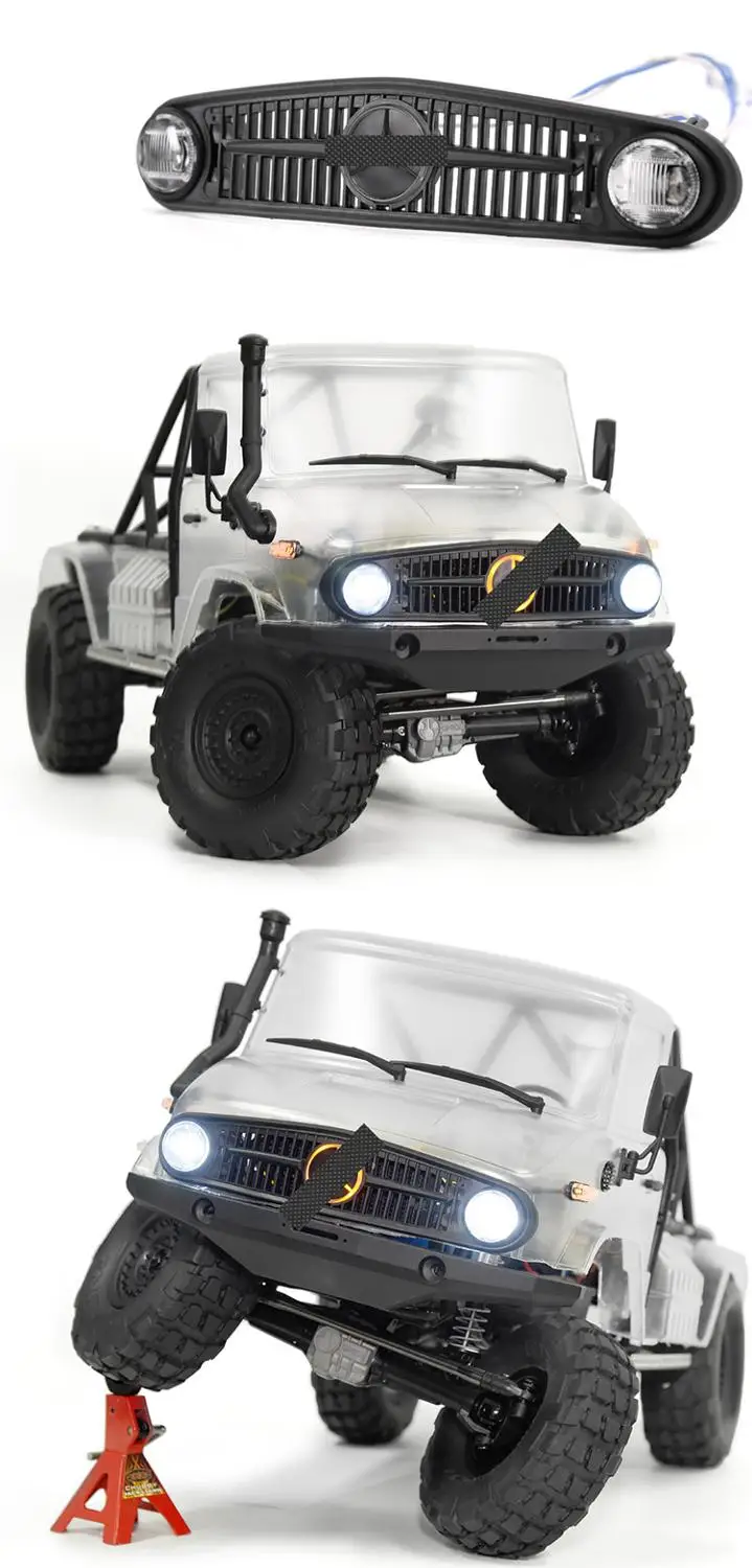 GRC U10 mid Grill Mercedes Benz Unimog передний лицевой поворотный сигнальный задний светильник