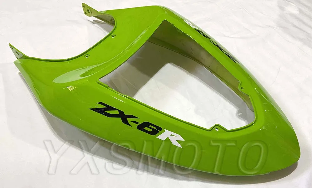 Абсолютно ABS механический инжектор обтекателя комплект для Kawasaki ZX-6R 636 2005 2006 зеленый кузов Обтекатели zx 6r 636 05 06