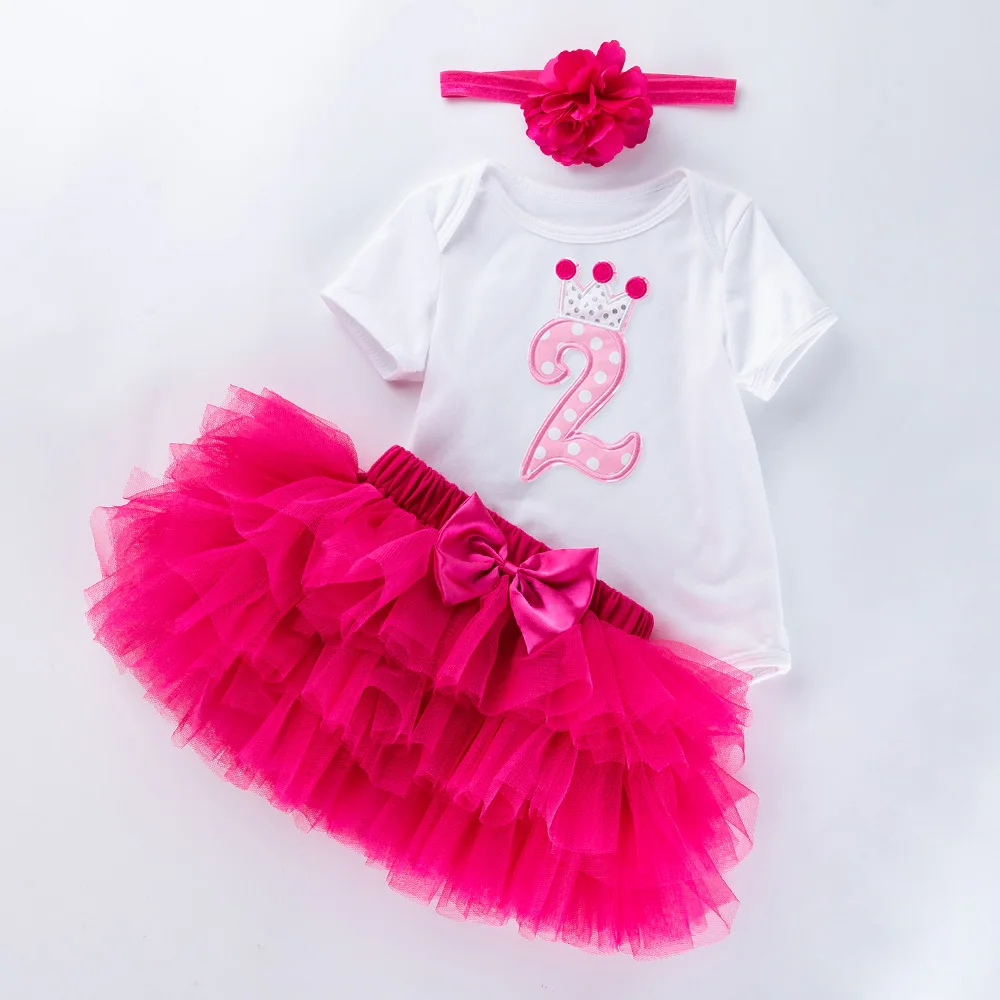 Платье на день рождения для маленьких девочек 2 года праздничное платье пачка