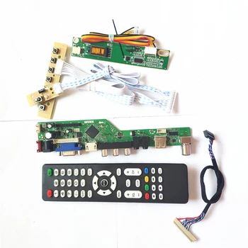 

For LTN150XB-L01/L02/L03 VGA HDMI AV USB RF Remote+Inverter+keyboard 1CCFL 30Pin LVDS LCD display T.V56 controller board DIY kit