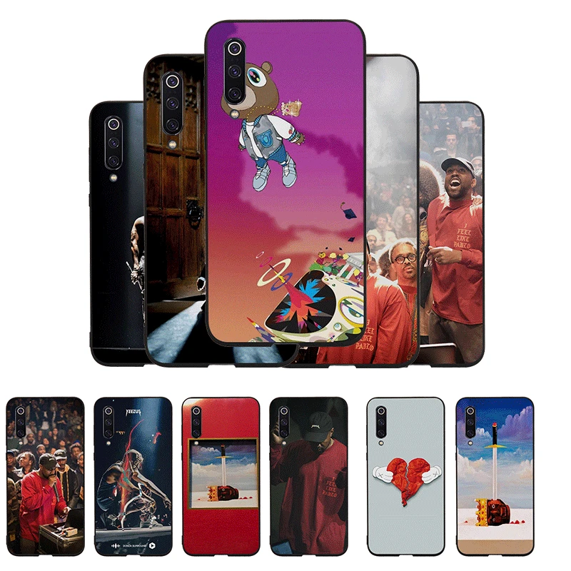 Silicon Phone Protector Coque for Xiaomi mi A3 9 9T 10 Pro SE CC9 CC9E Lite Cover Kanye West | Мобильные телефоны и