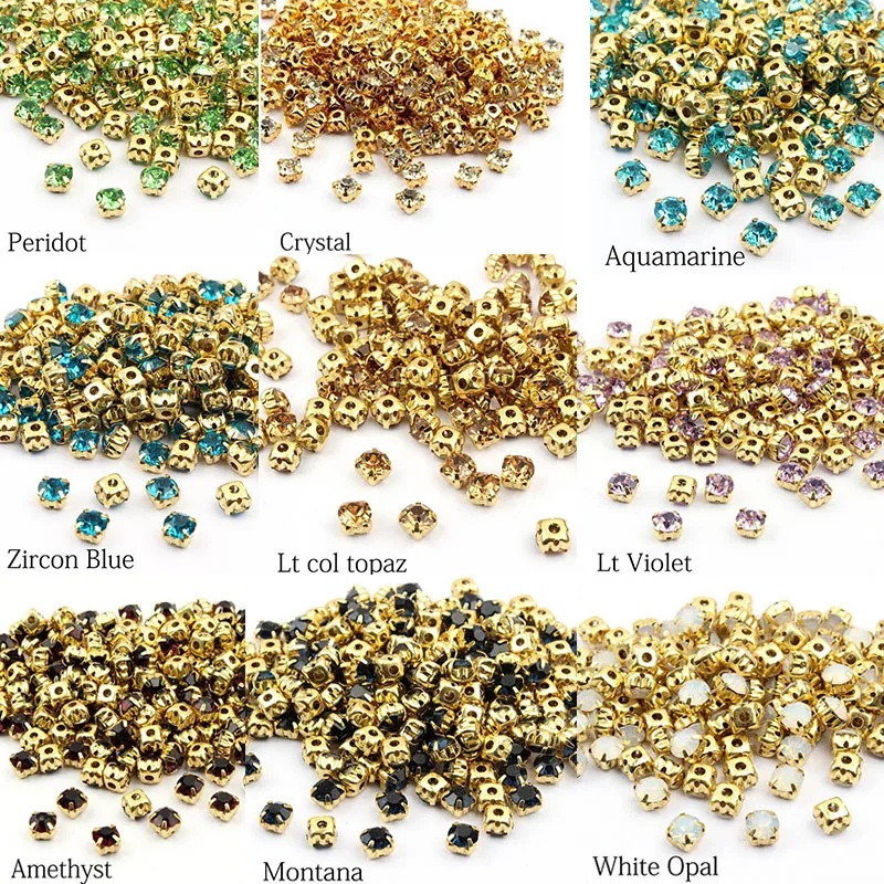 Rhinestones For Bedazzler 7mm Size 30 100 Pcs