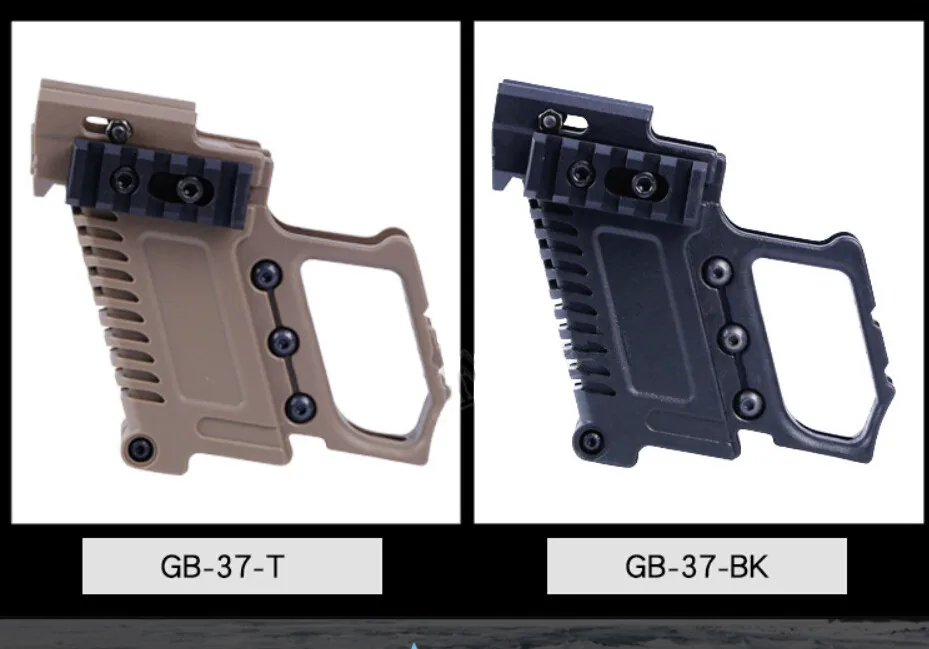 

Tactical Pistol Carbine Kit Glock Airsoft Air Guns Mount For CS G17 18 19 Gun Accessories Loading device Hunting