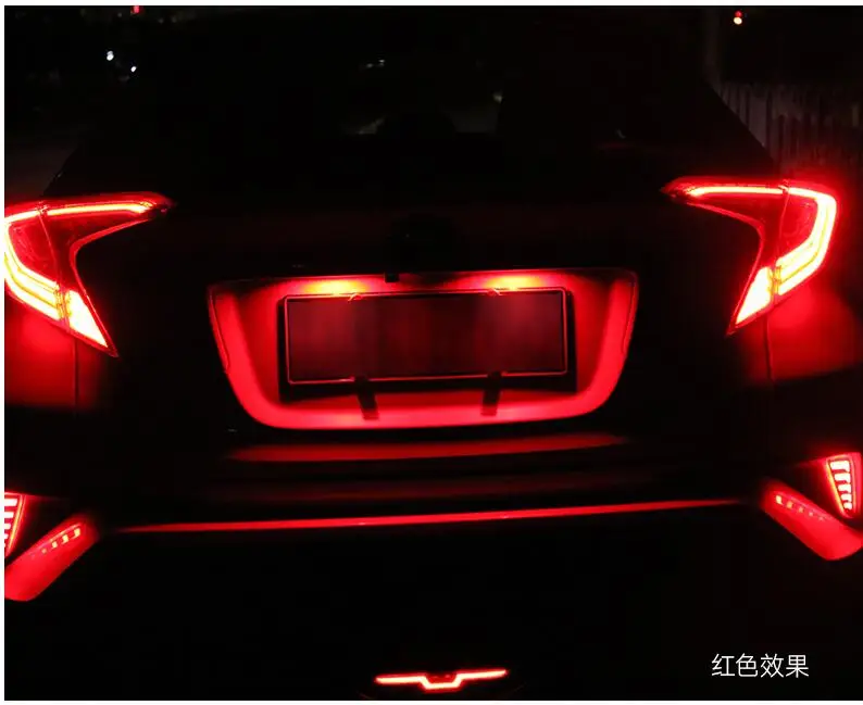 Светодиодный свет номерного знака подсветка заднего хода вспомогательная модификация света для Toyota C-HR