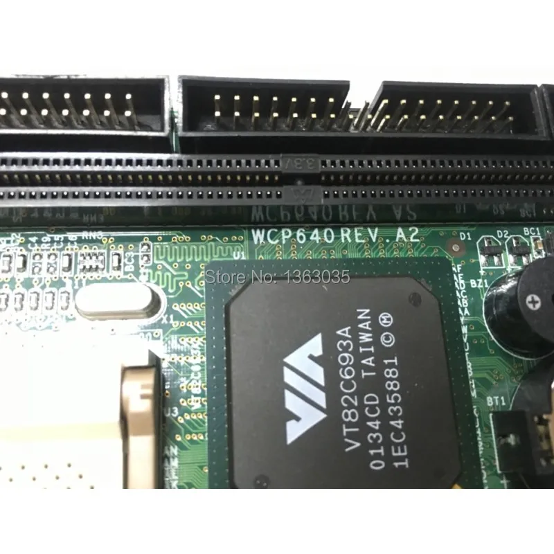 DHL EMS WCP640 REV. A2 Промышленная материнская плата Процессор карта протестирована Рабочая