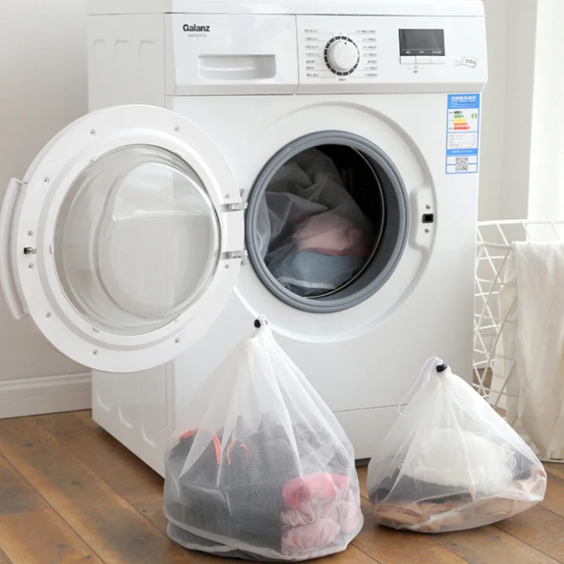 

Laundry Bag Women's Men's Washing Machine Underwear for wen xiong dai Large Size Small Clothes Protective Laundry Bag Fine Mesh