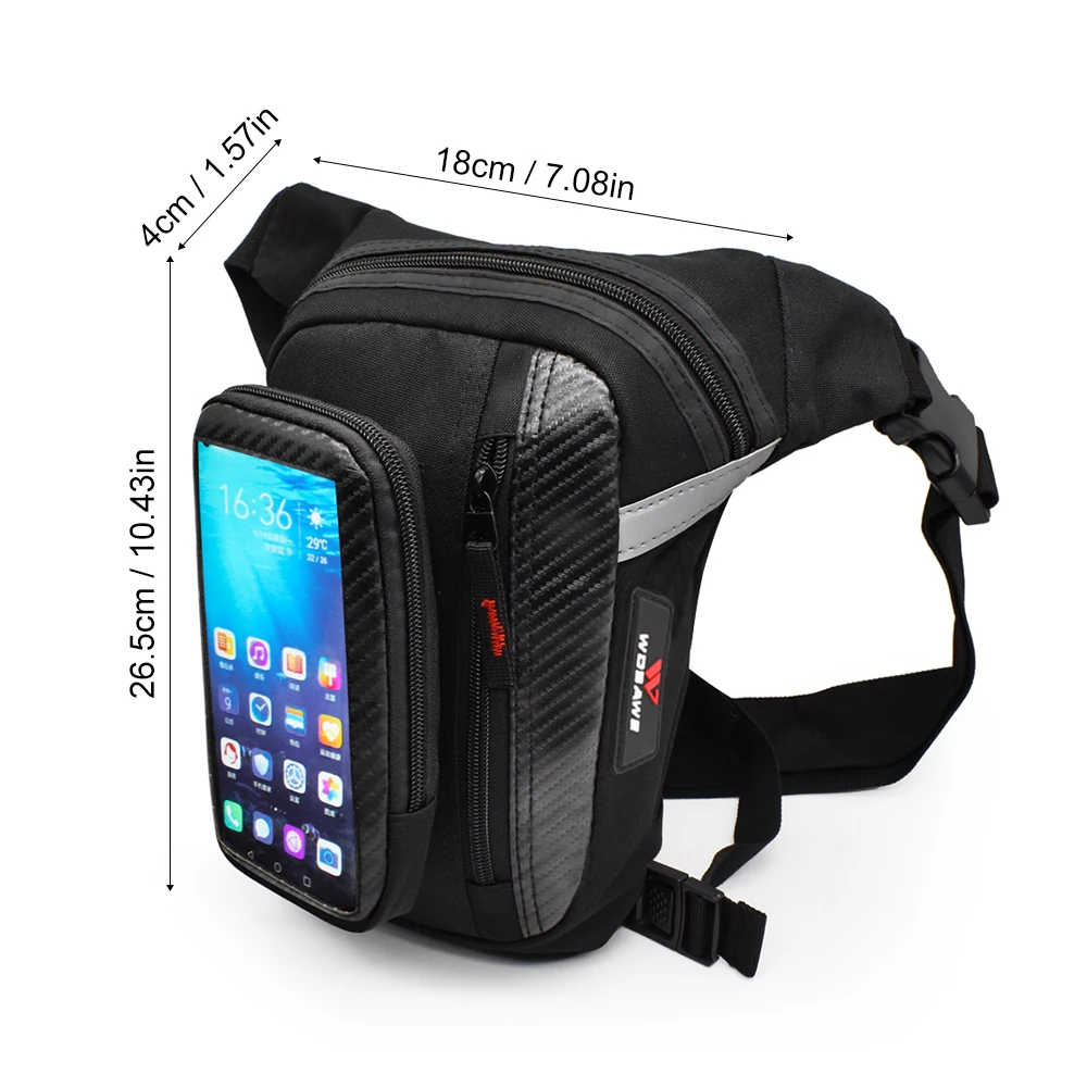 Fashion Motorcycle Drop Leg Bag Hip Bum Fanny Pack Waterproof Motorcycle Bag Travel Casual Waist Bag Motorcycle Bike Backpack Aliexpress