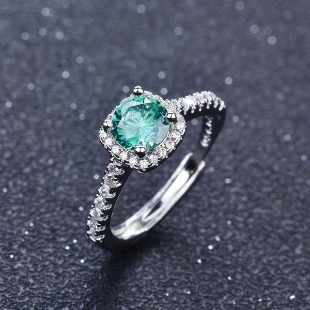 Double Stone Engagement Emerald ring 2 Stone Toi et moi ring Wedding Ring  Emerald cut ring