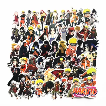 

50pcs NARUTO Uzumaki Mixed Cartoon Stickers Styling Animation Phone Laptop Travel Funny Sticker JDM Decals
