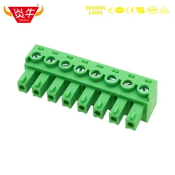 Conector de contato mc 5.08/2 st 5, 08 1,5 dos blocos terminais do pwb do encaixe de 1836079mm 15edgk kf2edg15k ec508v degson dinkle phoenix