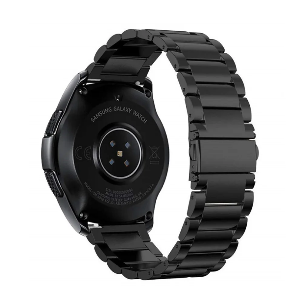Для samsung galaxy watch Active 2 44 мм 40 мм браслет из нержавеющей стали 20 мм ремешок для часов Active2 ремень для часов инструмент