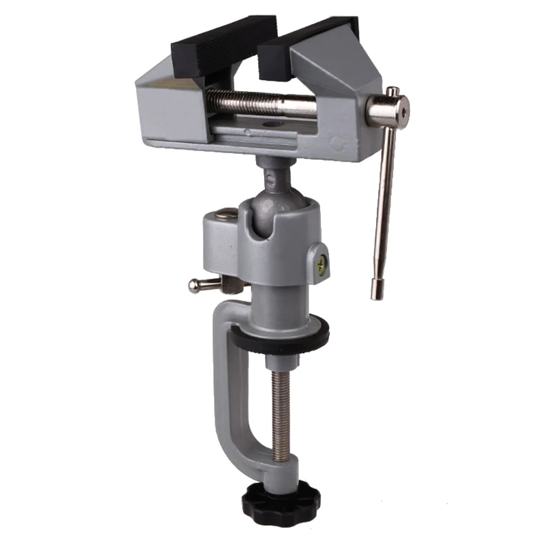 

Universal Multi Angle Swivel Table Vice Clamp-on Grinder Bench Vise Electric Drill Holder Tool GQ