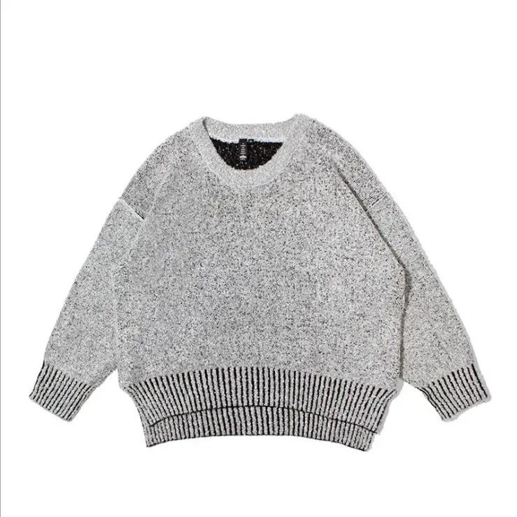 Мужской свитер Пуловеры с круглым вырезом Хлопковый вязаный кардиган зимний