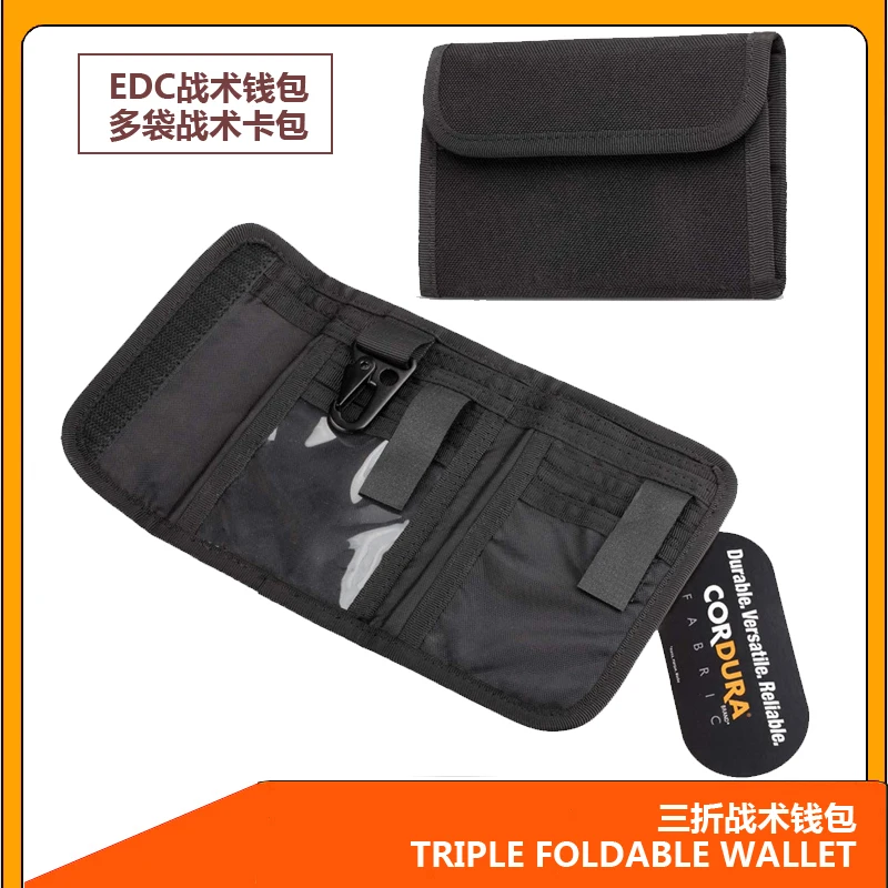 Rocotactical Triple Fold Wallet Bag Tactical Wallet Pouch Waterproof